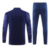 Real Madrid Dragon Navy Version Trænings Sweatshirt 2024-25 Kvart zip